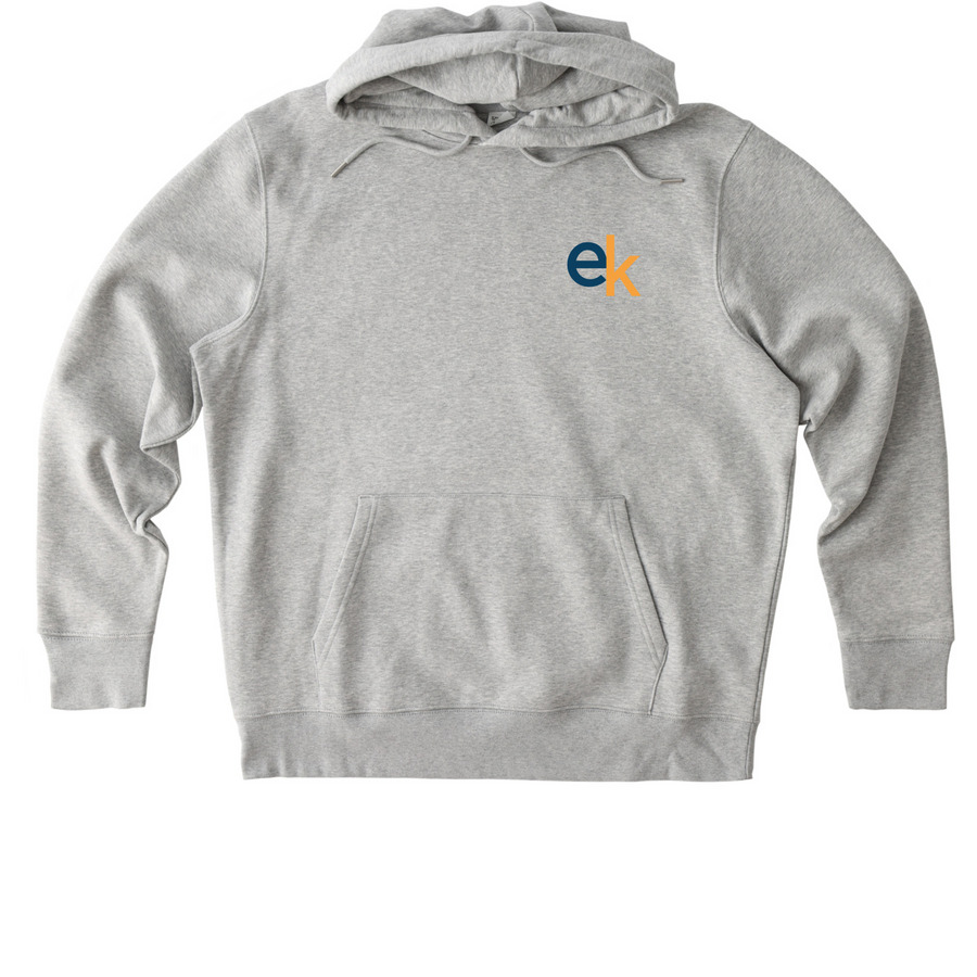 Empowering Kids Logo Wear, a Heather Grey Stanley/Stella Unisex Cruiser 2.0 Pullover Hoodie