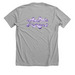 Meetme swag, a Athletic Heather Premium Unisex Tee (back-view)