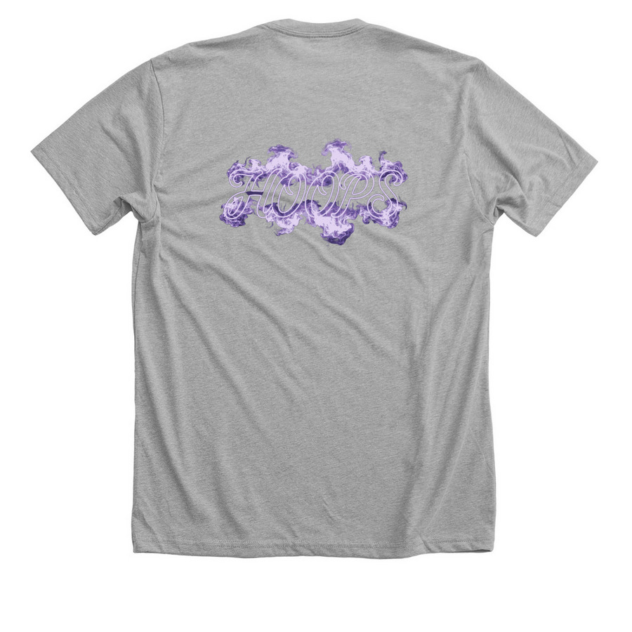 Meetme swag, a Athletic Heather Premium Unisex Tee (back-view)