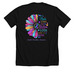 2026 Out of the Darkness fundraiser, a Solid Black Blend Premium Unisex Tee (back-view)