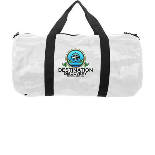 Duffel Bag, a White Camo Day Tripper Duffel Bag