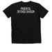 DEFEND - Parental Defender Division, a Solid Black Blend Premium V-Neck Tee (back-view)