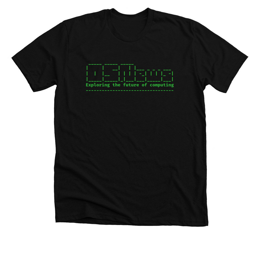 OSNews Gemini T-shirt/sweatshirt, a Solid Black Blend Premium Unisex Tee