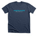 JUNIOR LEAGUE DALLAS SCRIPT, a Heather Navy Premium Unisex Tee