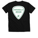Family Shirt - Zapariello, a Solid Black Blend Premium V-Neck Tee (back-view)