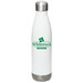 Whiterock Conservancy Water Bottle, a White Stainless Steel Water Bottle