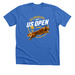 USO - Timber, a Heather True Royal Premium Unisex Tee