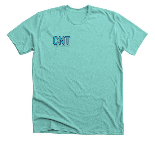 Certified Neonatal Therapist T-Shirt, a Heather Sea Green Premium Unisex Tee