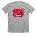Mighty Milly, a Athletic Heather Premium Unisex Tee (back-view)