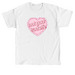 Not Your Tradwife - Vintage Heart Logo, a White Classic Unisex Tee