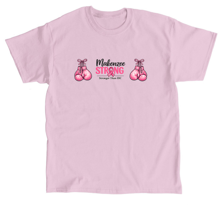 Makenzee Strong T-Shirts, a Light Pink Classic Unisex Tee