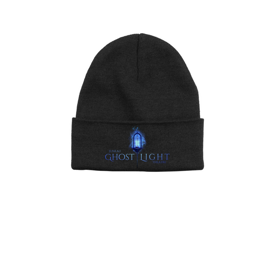 JGLT Beanies, a Black Printed Base Camp Beanie
