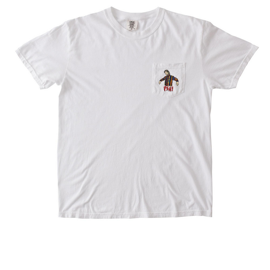 PSH! Pocket Tees, a White Comfort Colors Pocket Tee