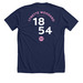 Lawrence United (Home) -&nbsp;Lynette Woodard, a Solid Navy Blend Premium Unisex Tee (back-view)