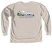 Groton, CT, a Ivory Comfort Colors Long Sleeve Tee (back-view)