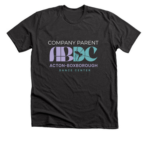 COMPANY PARENT SHIRT, a Dark Grey Heather Premium Unisex Tee