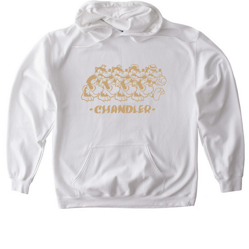 Wolf Parade, a White Gildan Softstyle Pullover Hoodie