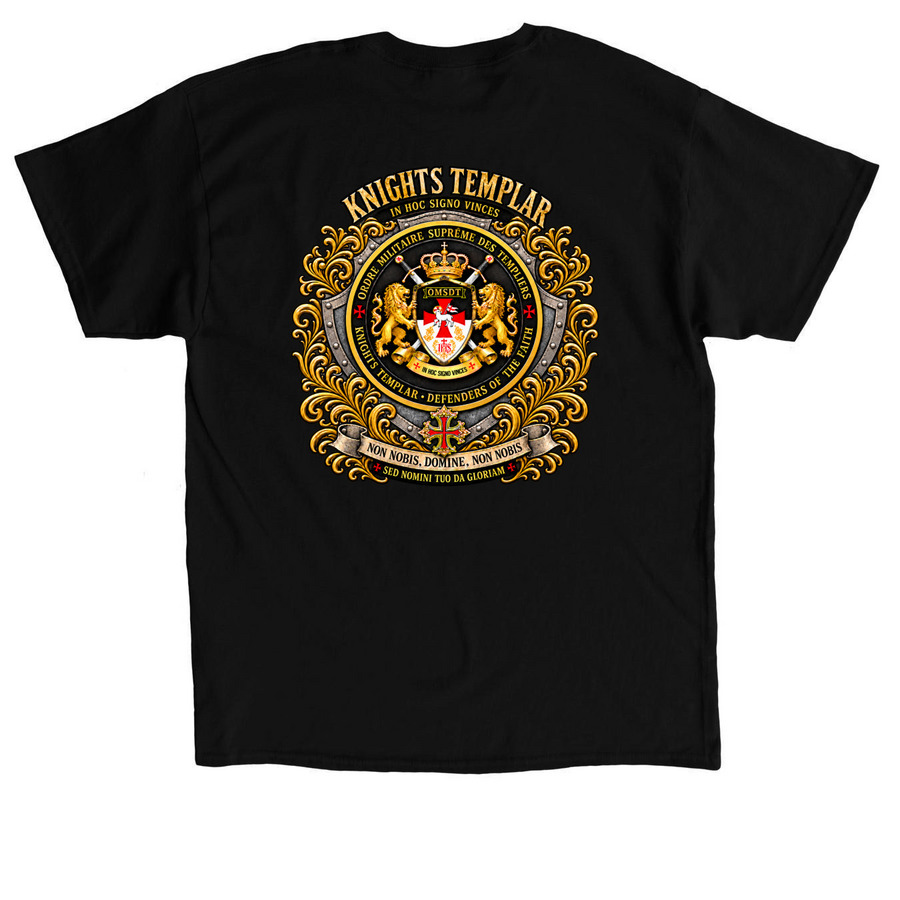 Conclave 2026, a Black Classic Unisex Tee (back-view)