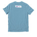 ALPINE 2026 More Than a Cleaning, a Arctic Blue Allmade Organic Cotton Unisex Tee (back-view)