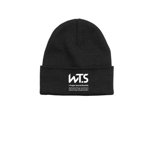 WTS Beanie, a Black Printed Base Camp Beanie