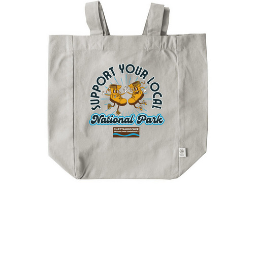 Support Your Park Tote, a Natural Recycled Cotton Tote Bag