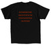 SHERE KHAN, a Black Classic Unisex Tee (back-view)