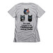 Animal Shelter - Cat Lovers, a Dark Heather Grey Women's Slim Fit Tee (back-view)