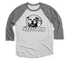 Long Sleeve Tees, a Premium Heather and Heather White 3/4 Sleeve Baseball Tee