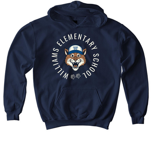 Youth Styles, a Navy Softstyle Youth Pullover Hoodie