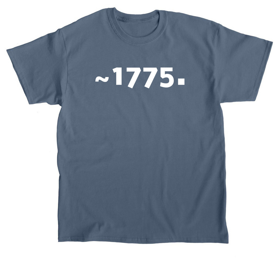 ~1775., a Indigo Blue Classic Unisex Tee