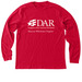 Marcus Whitman, RED shirts America 250, a Heather Red Premium Long Sleeve Tee