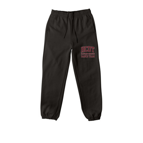 HCDT Dance Team Sweatpants, a Black Premium Heavyweight Jogger