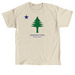 Maine Flag - T-Shirts and Sweatshirts, a Sand Classic Unisex Tee