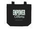 Empower Others Tote Bag, a Black
