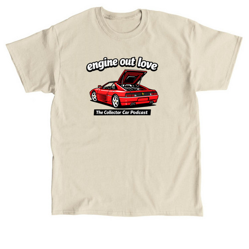 Engine Out Ferrari Love, a Sand Classic Unisex Tee