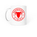 Goatbusters Coffee Mug, a White Coffee Mug (back-view)