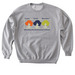 Adult Pullover Crewneck (Color Logo), a Sport Grey Softstyle Crewneck Sweatshirt