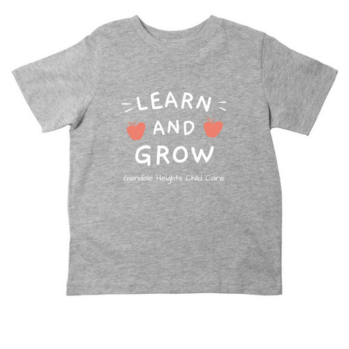 Learn and Grow at Glendale Heights, a Heather Toddler Tee