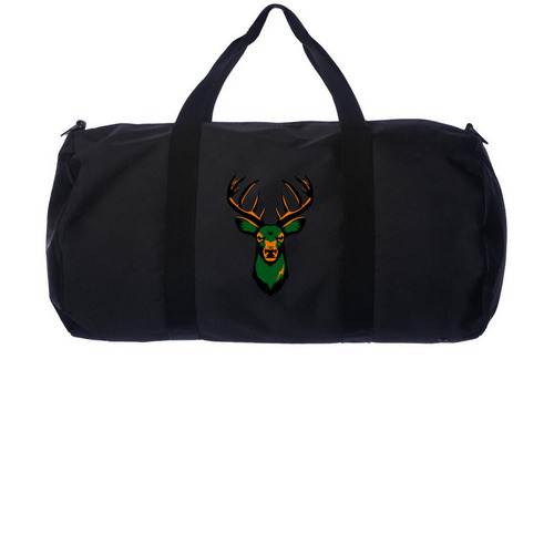 Logo, a Black Day Tripper Duffel Bag