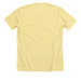 Retro, a Heather Yellow Gold Premium Unisex Tee (back-view)