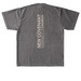 Hebrews 8:13, a Cement Heavyweight Garment Dye Tee (back-view)