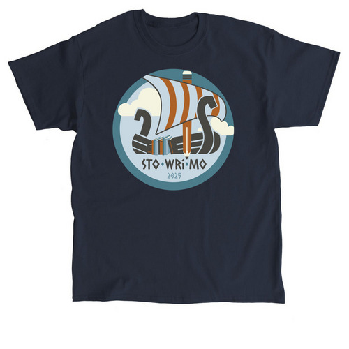 StoWriMo 2025, a Navy Classic Unisex Tee