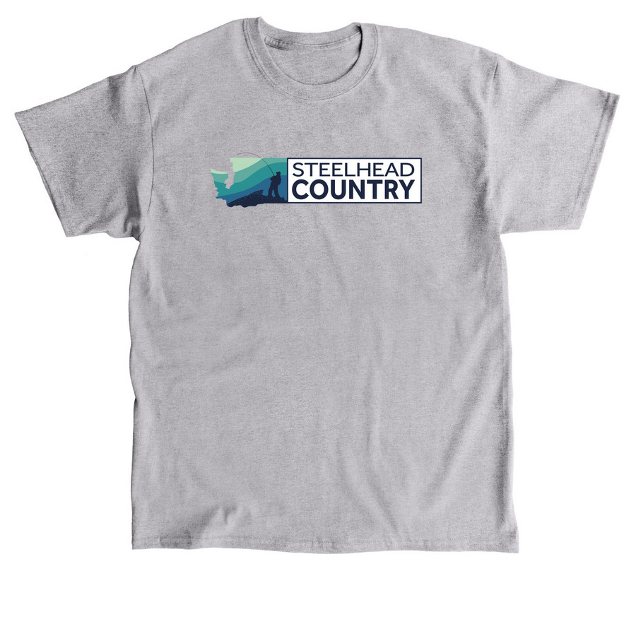 Steelhead Country, a Sport Grey Classic Unisex Tee