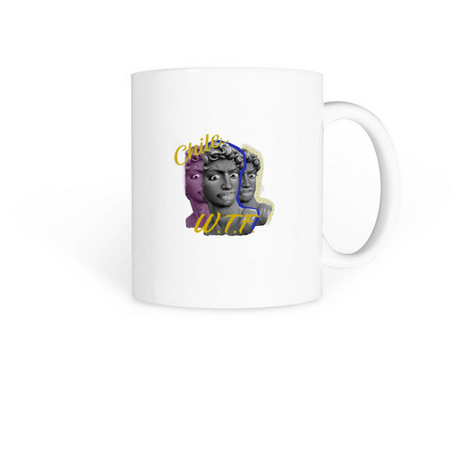 Chile W.T.F!!, a White Coffee Mug