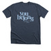 You Belong Throwback T, a Heather Midnight Navy Premium Unisex Tee