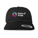 Point of Pride logo hat, a Black Printed Classic Baseball Cap