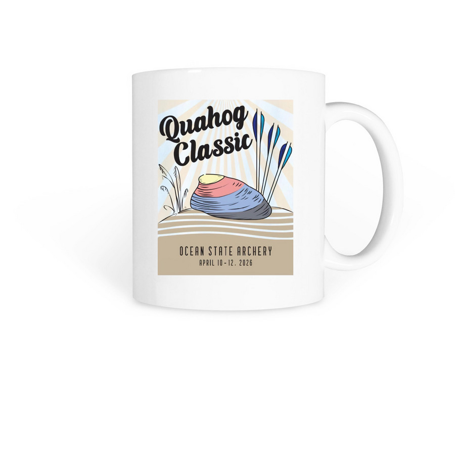 Quahog Classic, a White Coffee Mug