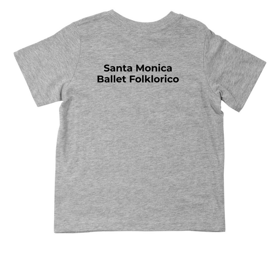 Toddler T Shirt, a Heather Toddler Tee (back-view)