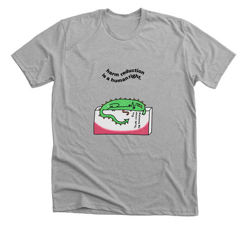 CCODP Shirt/Crew Neck: Dotty & Narcan, a Athletic Heather Premium Unisex Tee