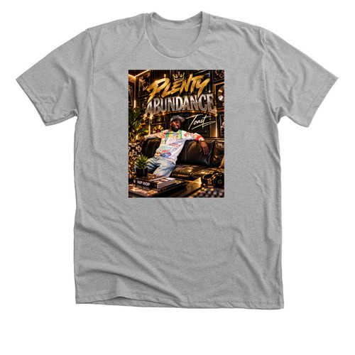 Plenty abundance&nbsp;, a Athletic Heather Premium Unisex Tee